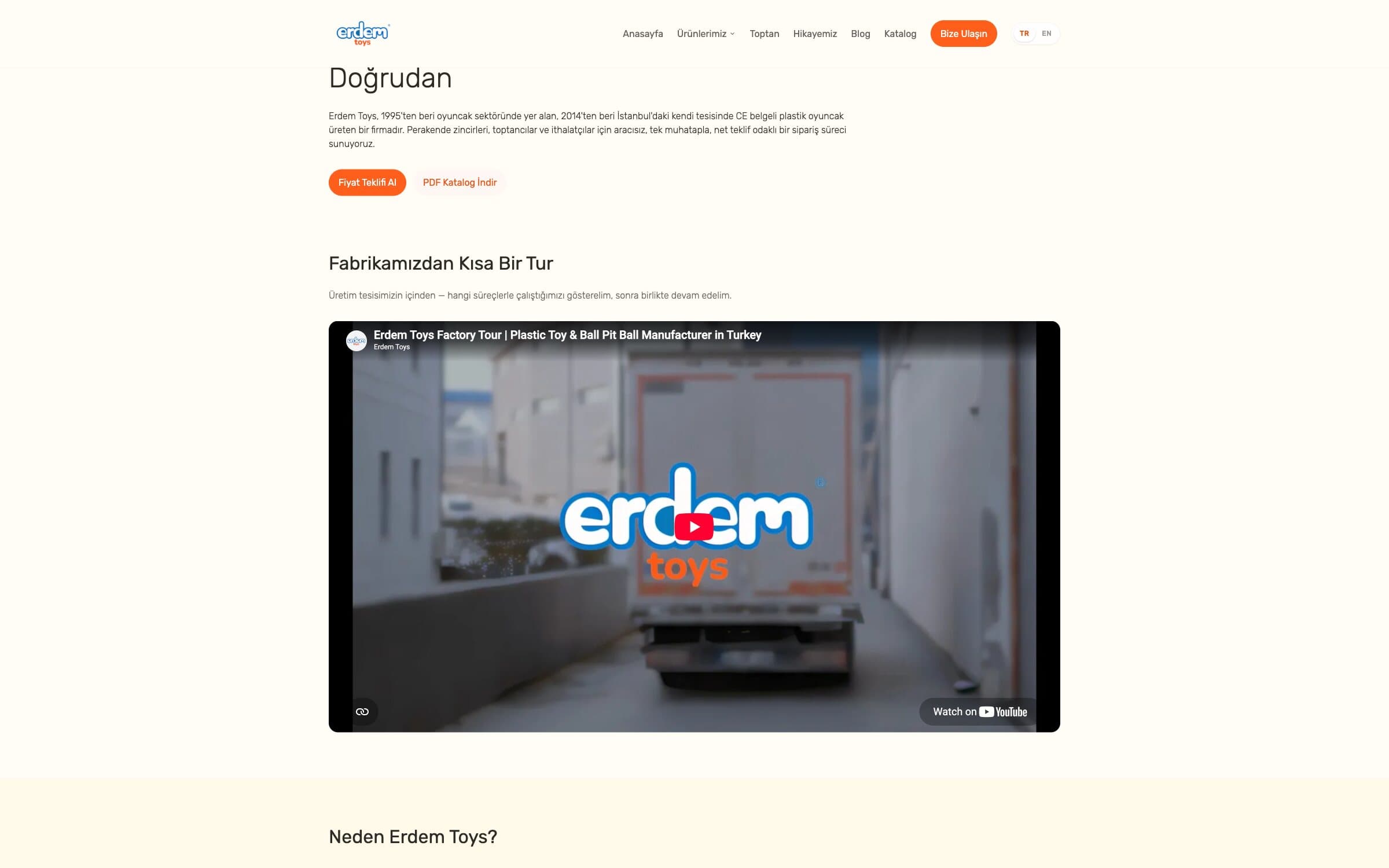 The wholesale page