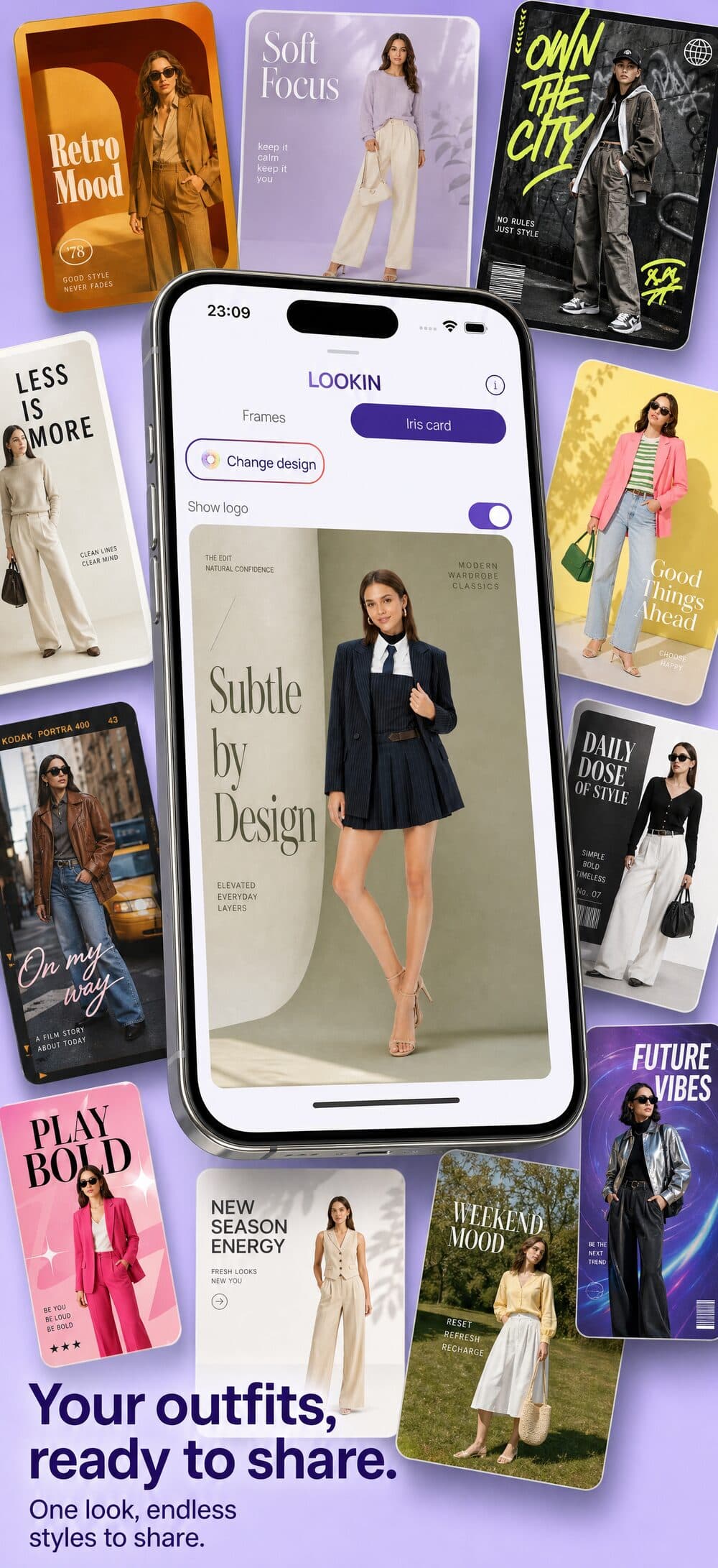 Editorial share cards